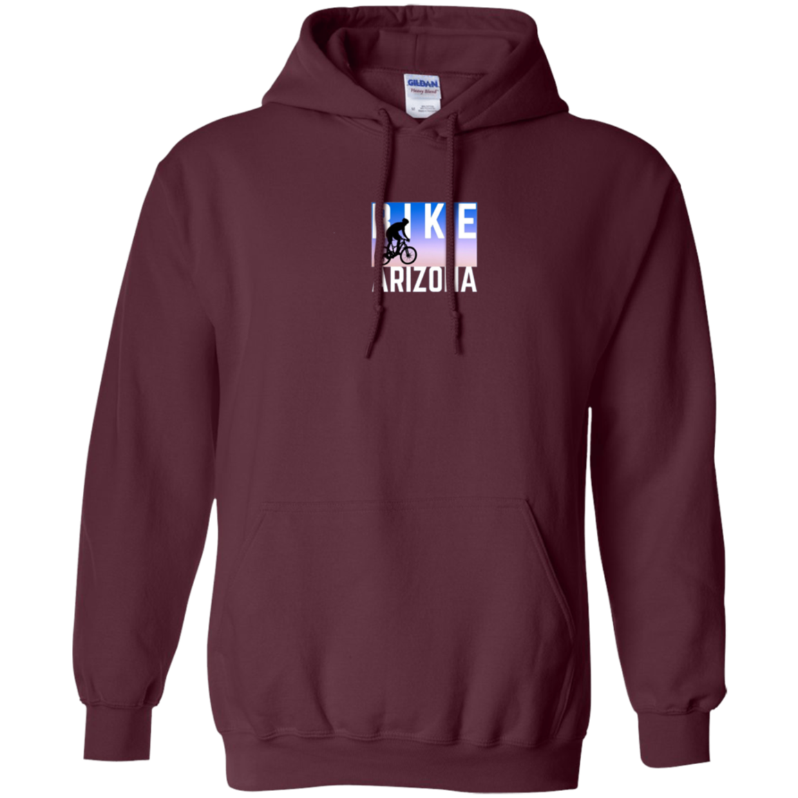 Bike Arizona T-Shirt, Cycling in AZ Bikers Shirt