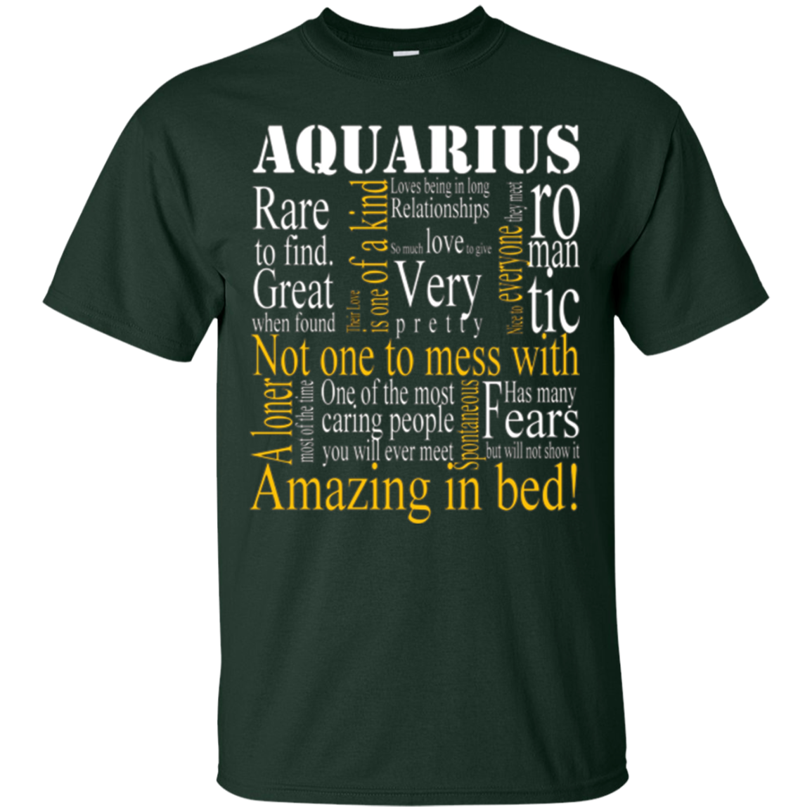 Amazing Aquarius T shirt