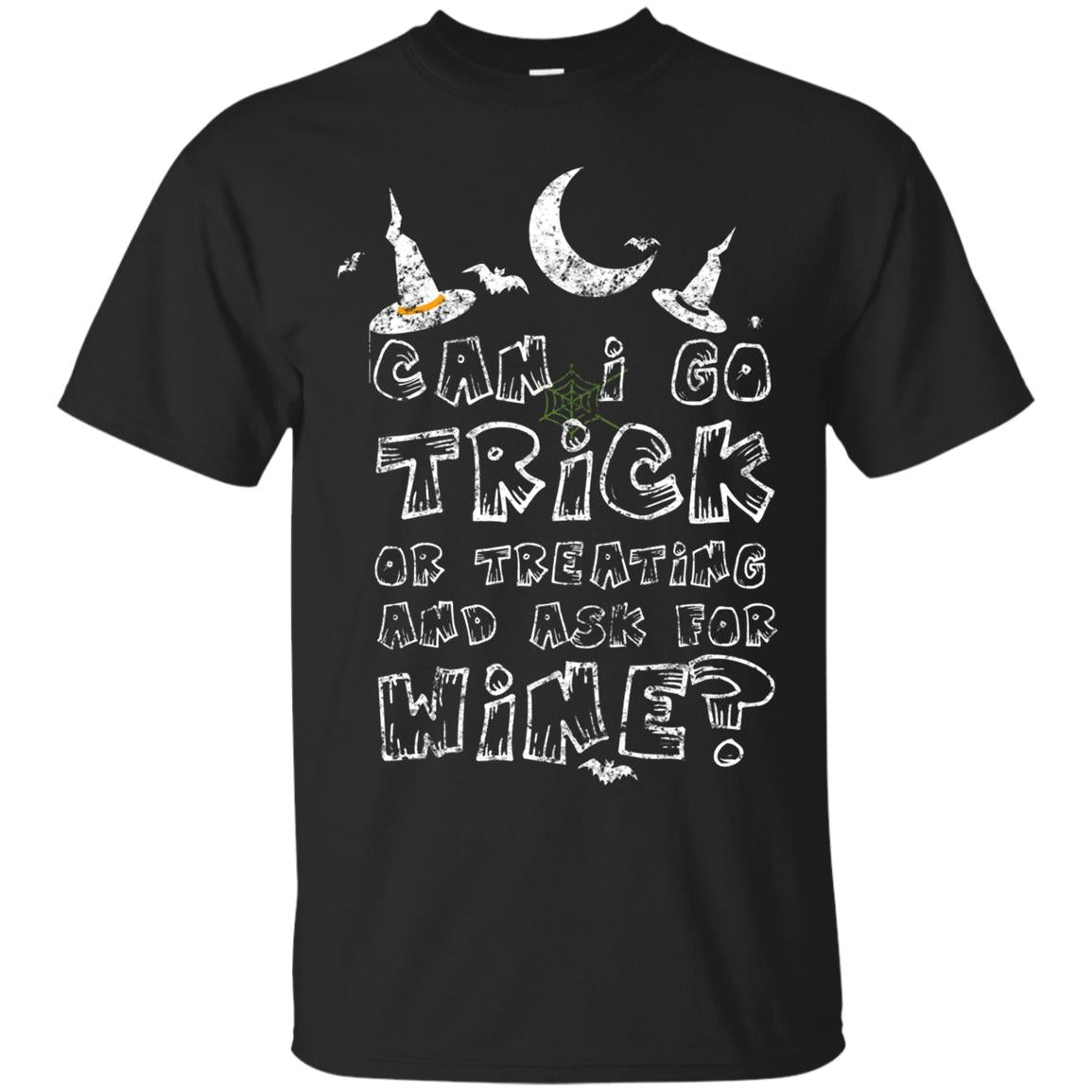 Adult Trick Or Treating For Wine Long Sleeve Shirt