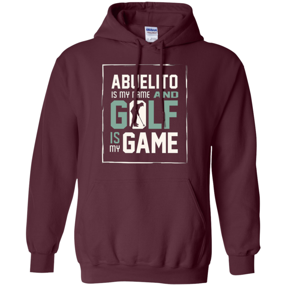 Abuelito My Name Golf My Game Golfing Shirt