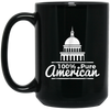 Image of 100% Pure American Proud Artwork T Shirt USA Citizen Gift