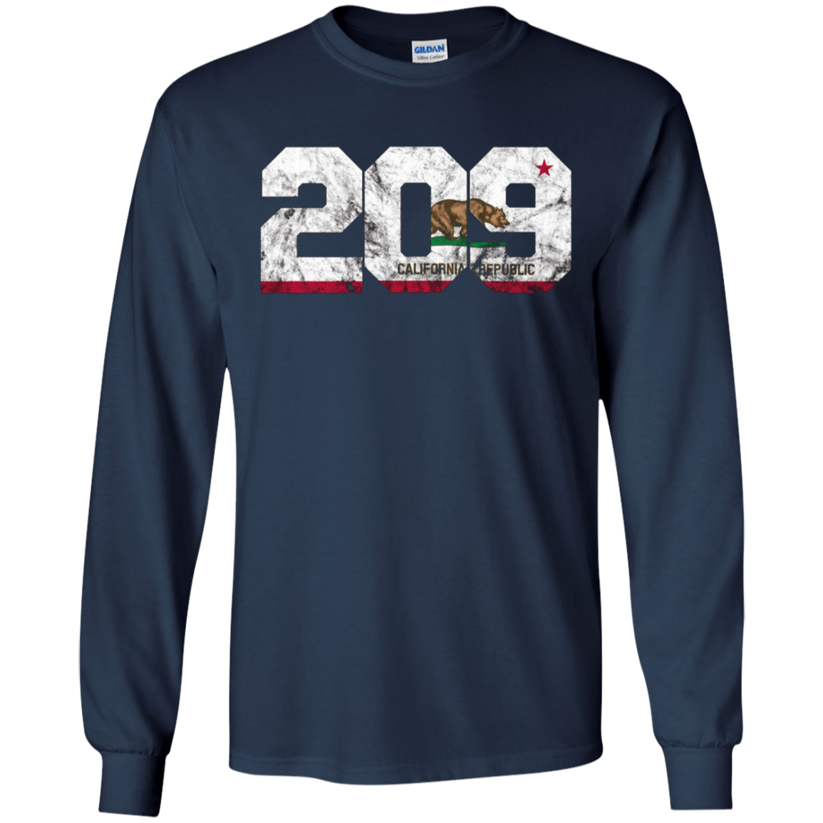 Area Code 209 shirt - Modesto California t-shirt