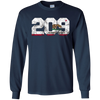 Image of Area Code 209 shirt - Modesto California t-shirt