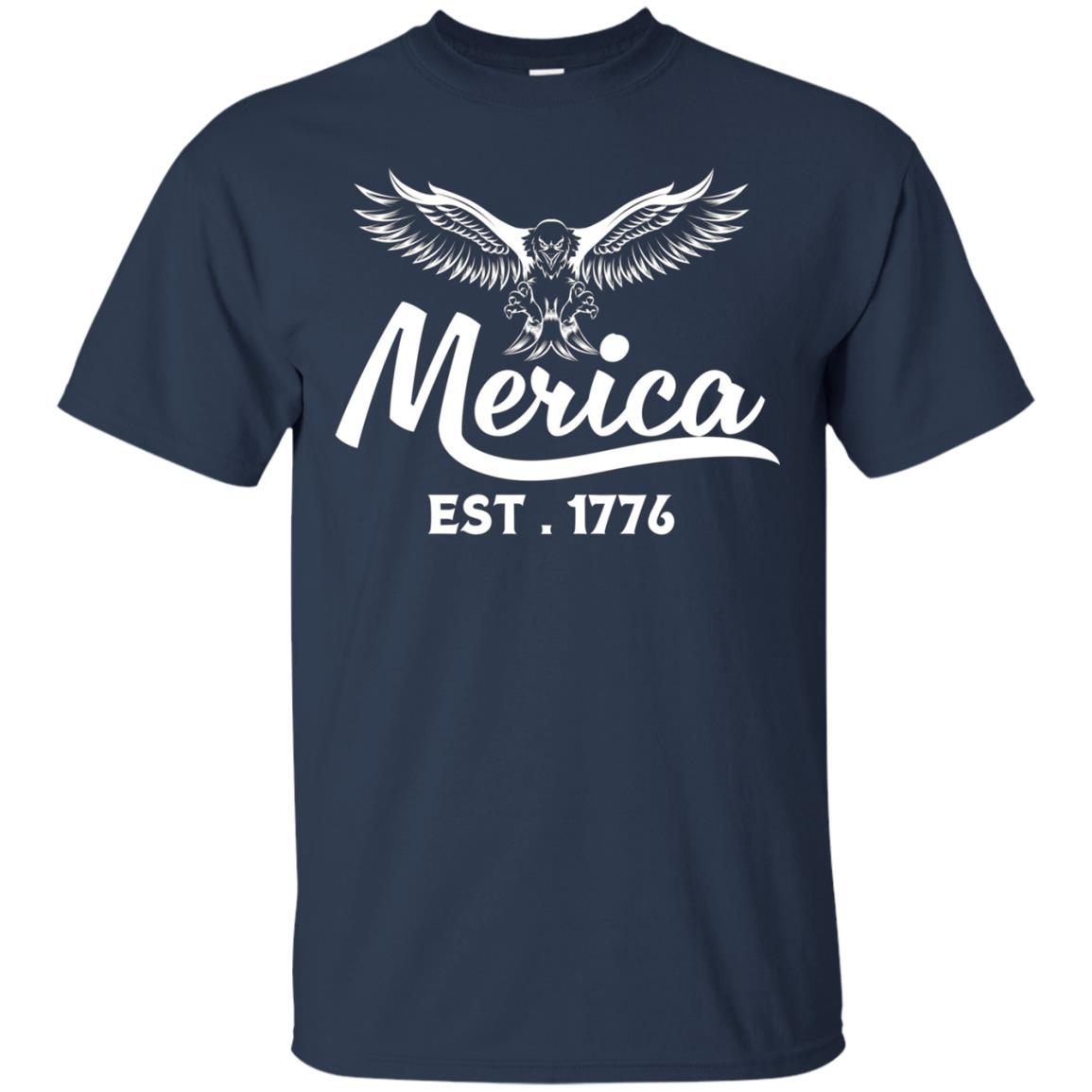 America 1776 - 4th of July Patriotic America USA Shirt LS