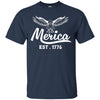 Image of America 1776 - 4th of July Patriotic America USA Shirt LS