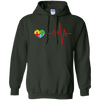 Image of Autism Shirt Heartbeat Mom Special Education Products