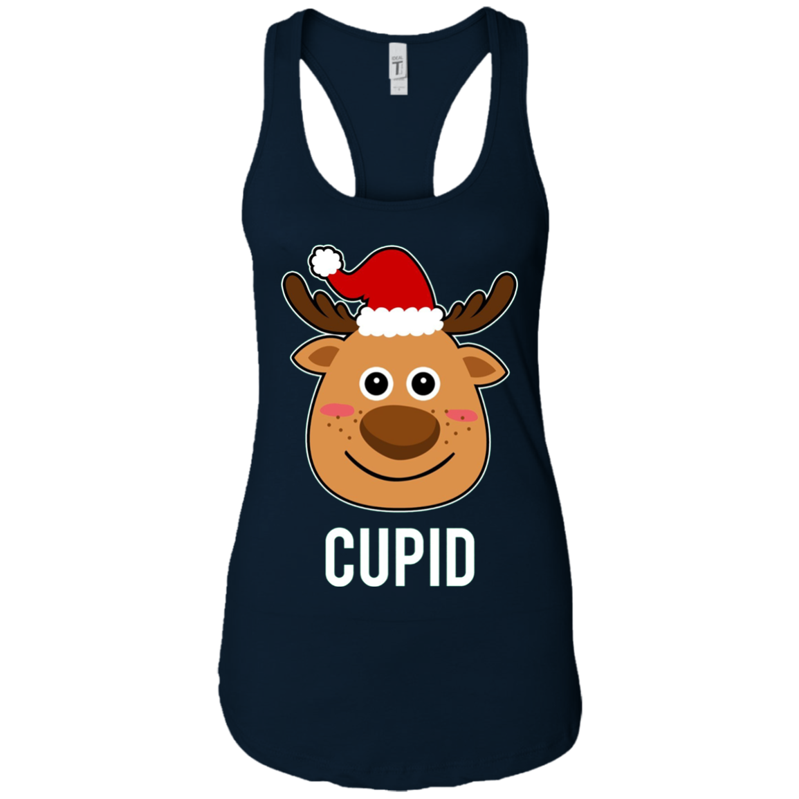 Santa Reindeer Cupid T-Shirt Christmas Group Costume Tee