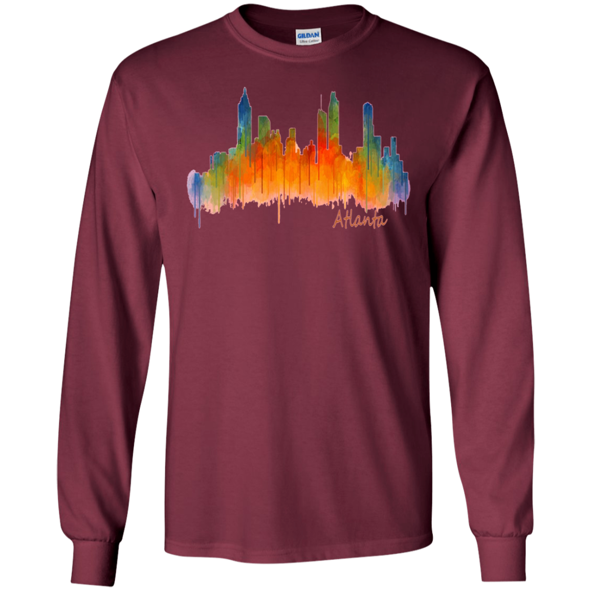Atlanta Georgia Skyline Souvenir T-Shirt