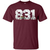 Image of Area Code 831 shirt - Monterey California t-shirt