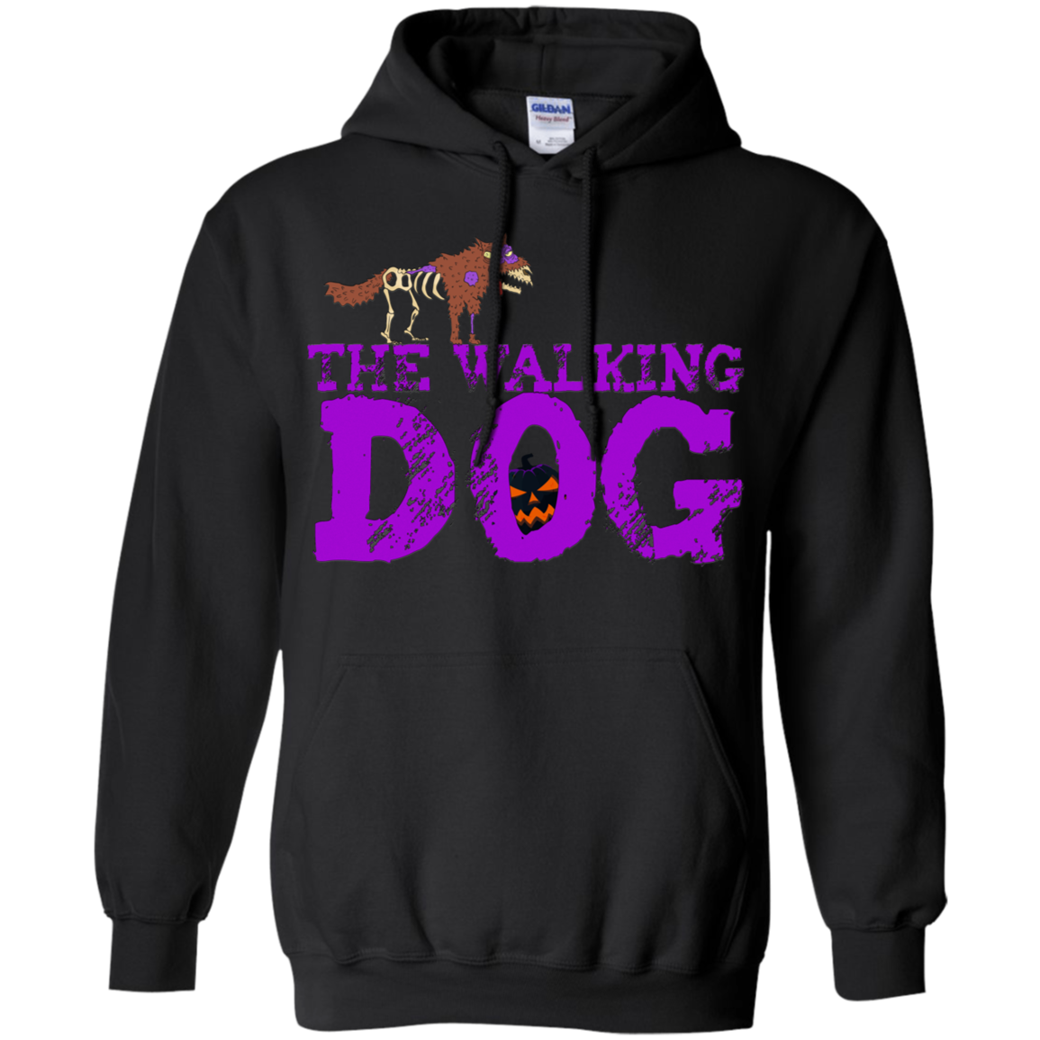 Funny Halloween Zombie Dog long-sleeved T-Shirt