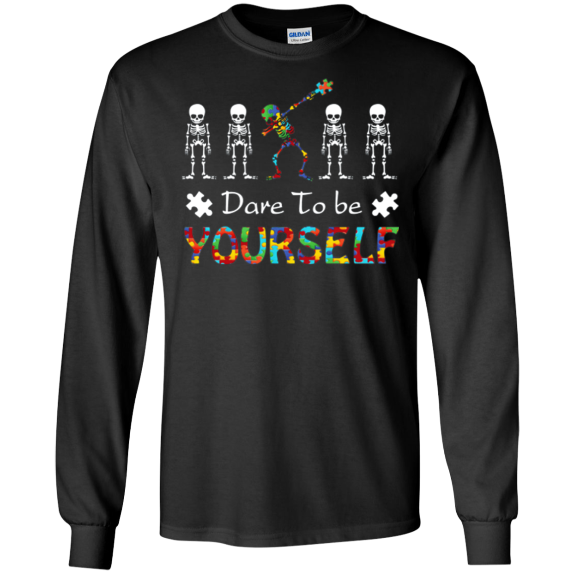 Autism Awareness Shirt For Boys Dare To Be Yourself Tee