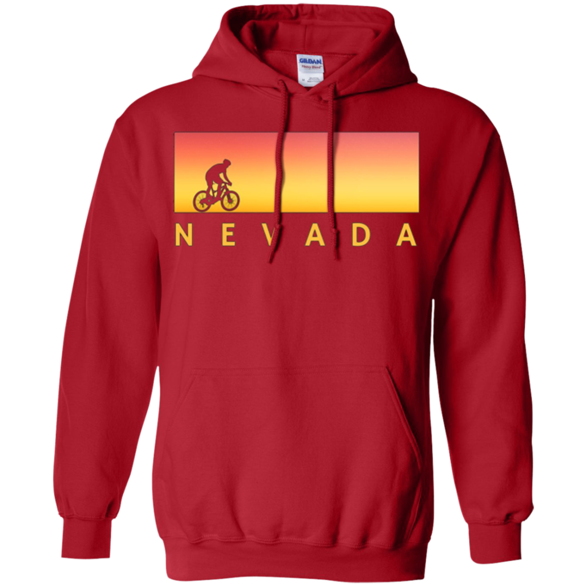 Bike Nevada T-Shirt, NV Biker Tee