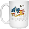 Image of Always Remember 9/11 Patriot Day Memorial Tshirt