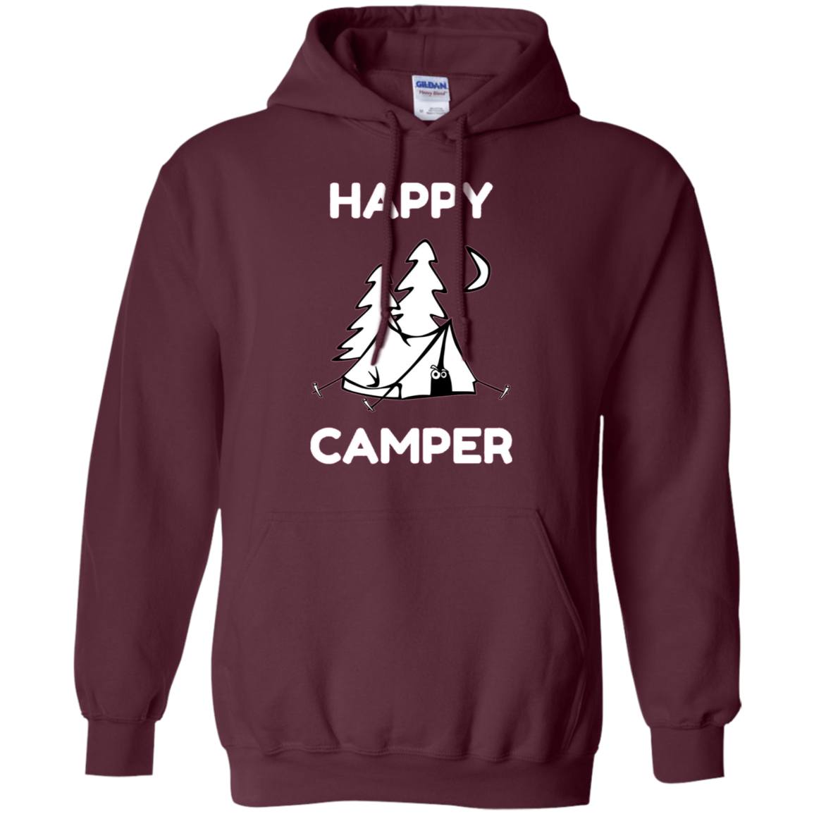 Funny Happy Camper Shirt for Kids, Men, Women, Toddler