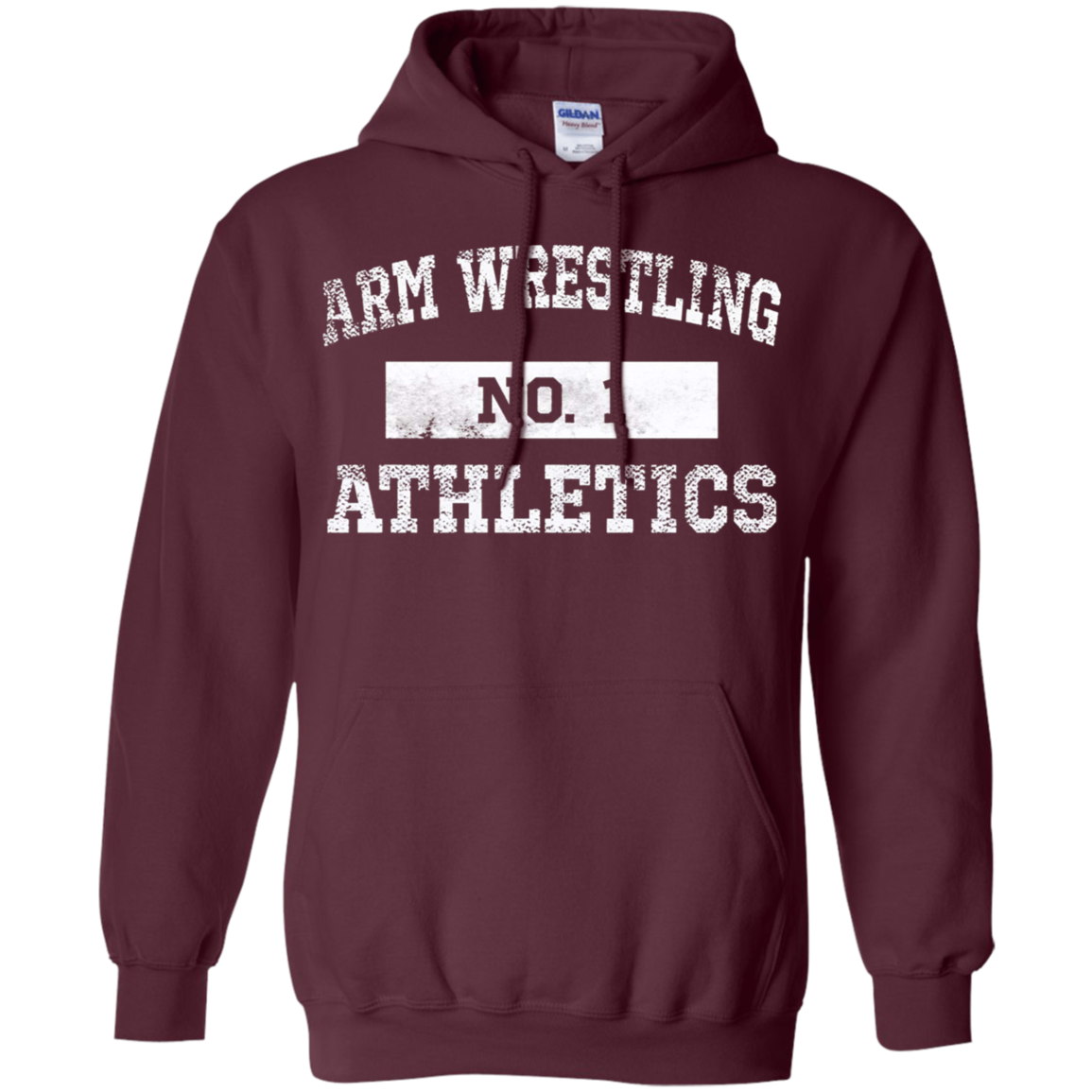 Arm Wrestling Athletics T Shirt No. 1 Distressed
