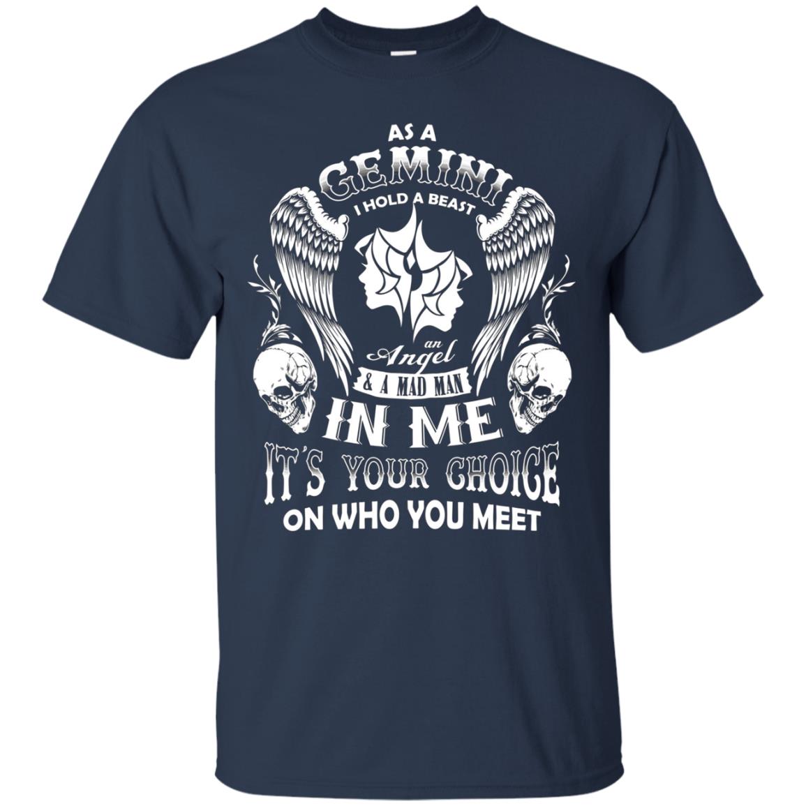 As A Gemini I Hold A Beast And An Angel In Me Shirt