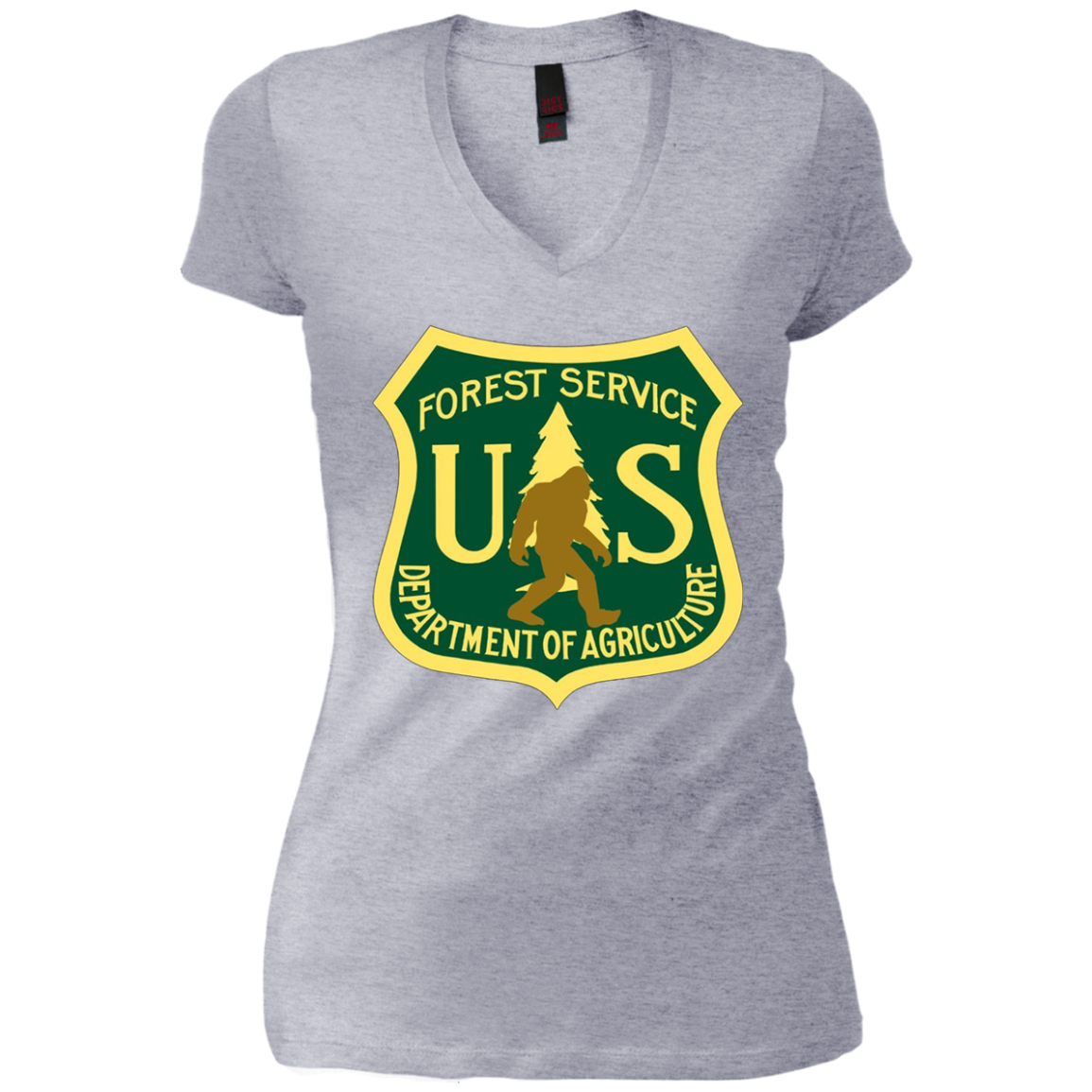 Bigfoot, Sasquatch, Yeti, USFS, Funny,T-shirt