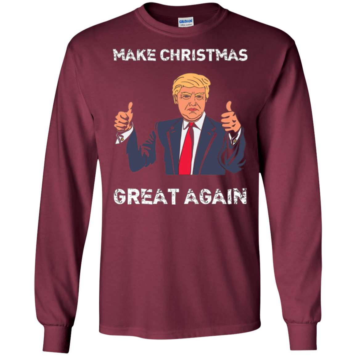"Make Christmas Great Again" Funny Christmas T-Shirt