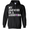 Image of Alzheimer's Awareness Tee For Grandmothers Purple Ribbon Tee