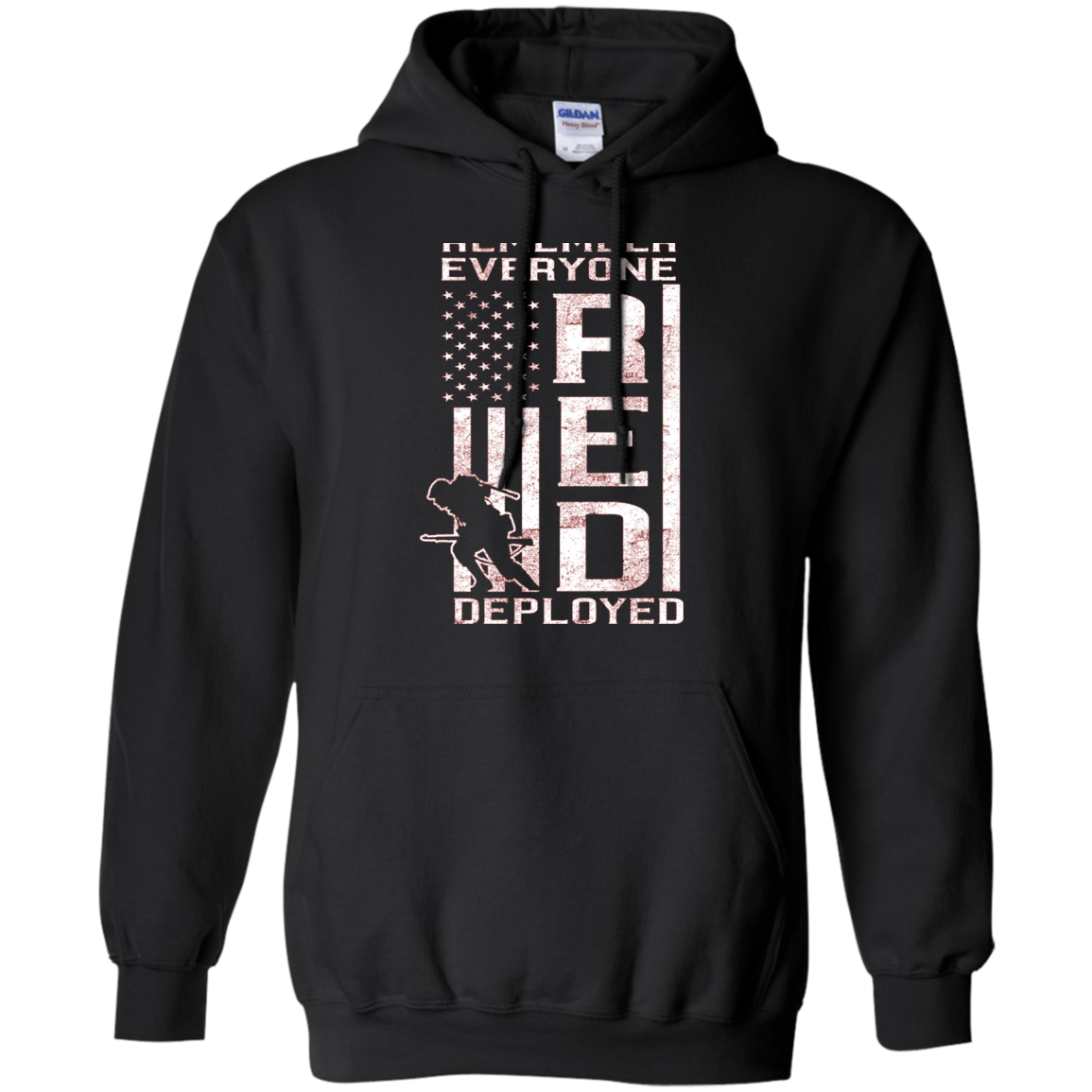 (Print On Back) RED Friday TShirt - R.E.D. Memorial Day