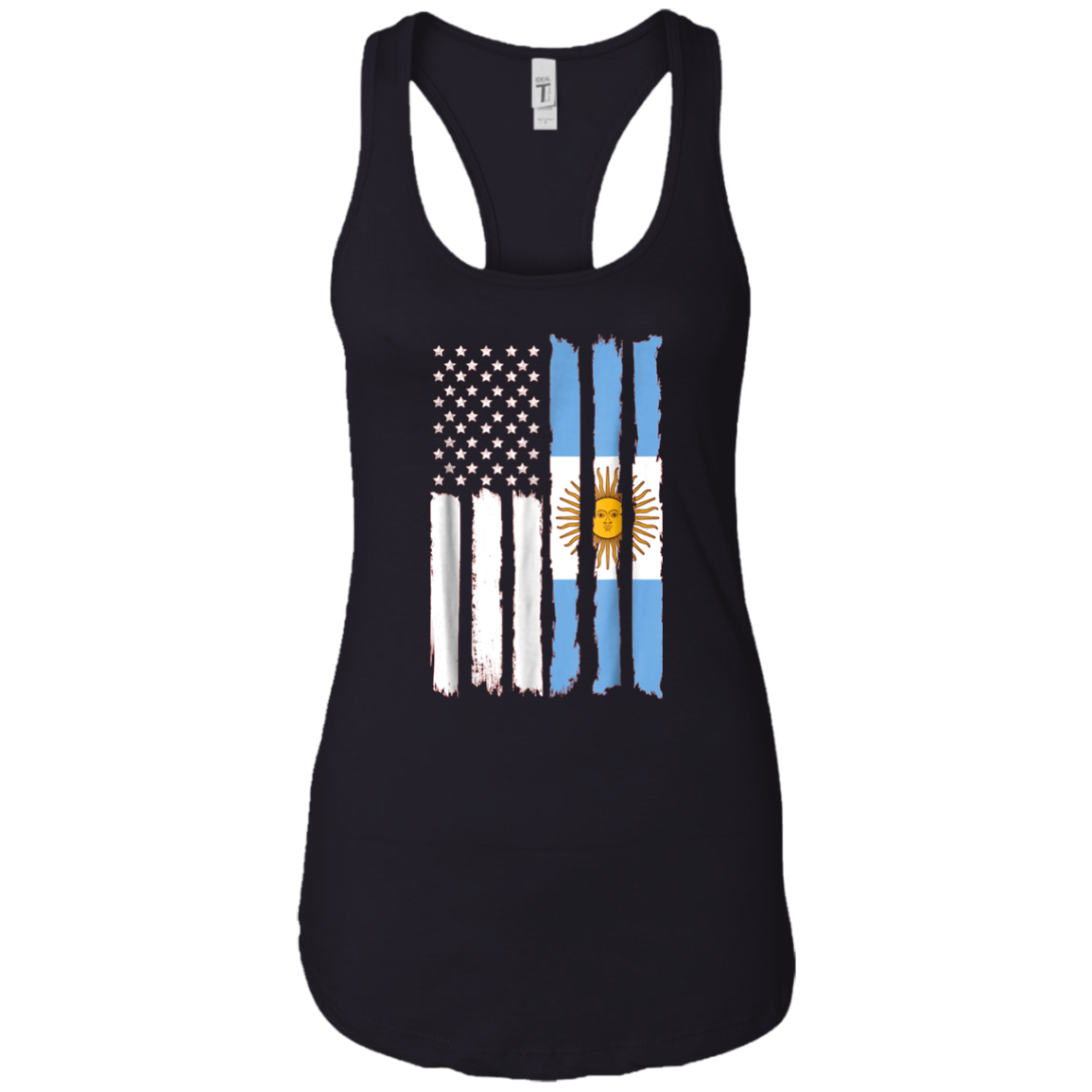 American Argentinian Patriotic Flag T-shirt