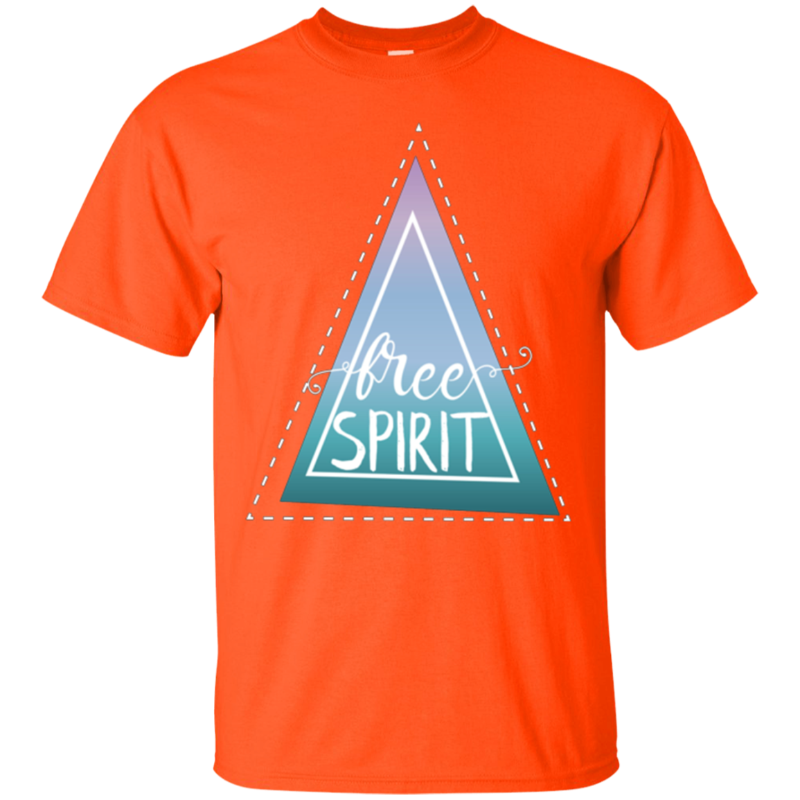 Chemise d'esprit libre de conception graphique attrayante