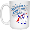 Image of Americorn Patriotic Unicorn Happy Fourth Of July Long Sleeve