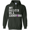Image of Alzheimer's Awareness Shirt For Daughters Purple Ribbon Tee