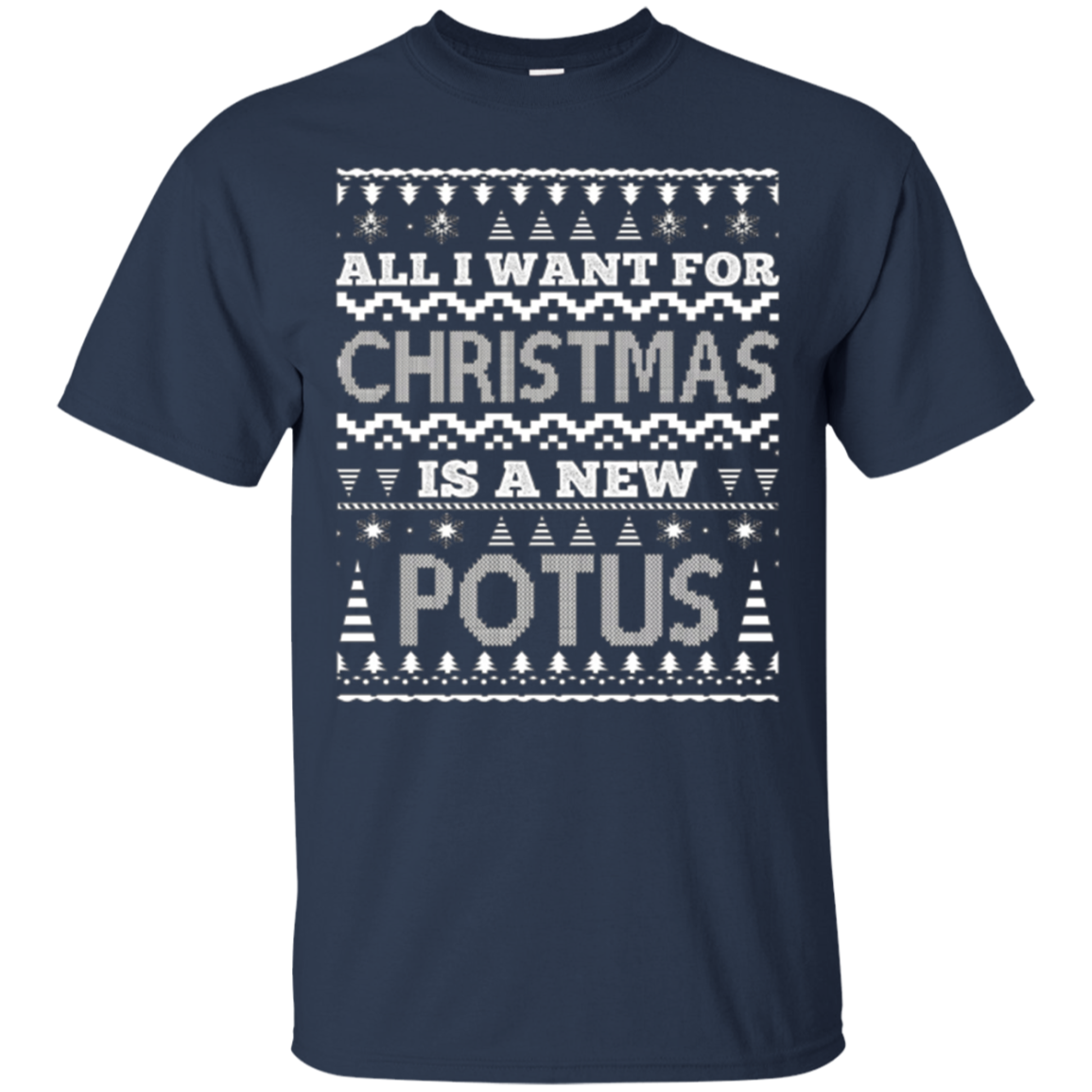 All I want for Christmas is a new POTUS T-shirt