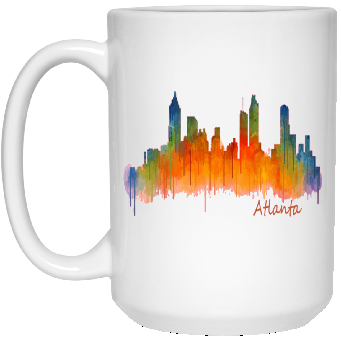 Atlanta Georgia Skyline Souvenir T-Shirt