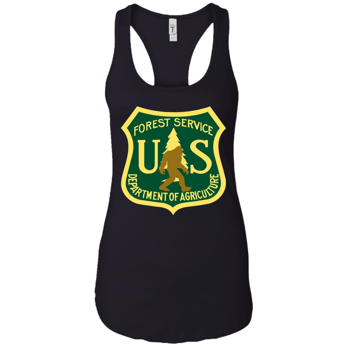 Bigfoot, Sasquatch, Yeti, USFS, Funny,T-shirt