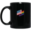 Image of American Gay Flag Shirt, LGBT America Pride, 4th of July Tee
