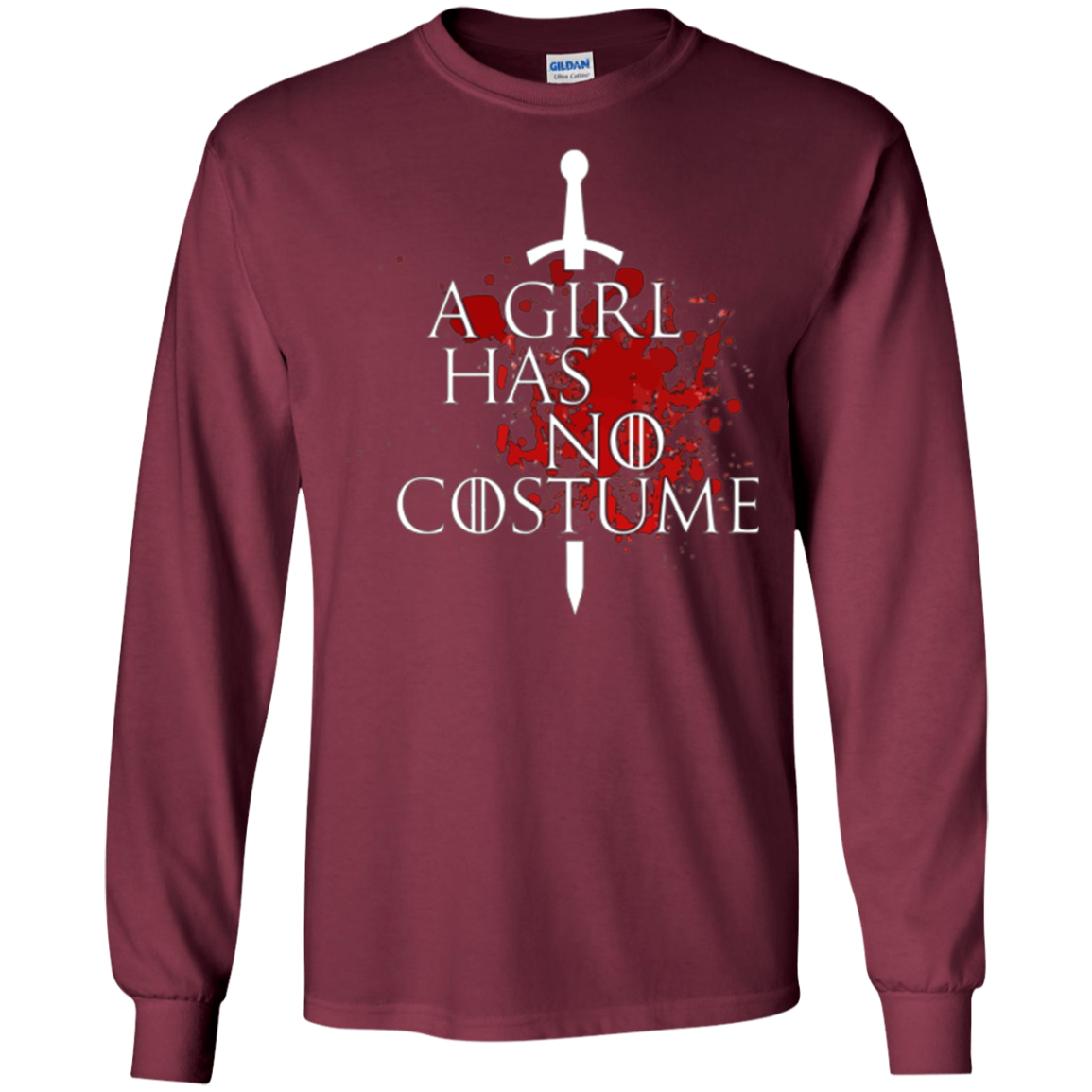 A GIRL HAS NO COSTUME T-Shirt - Funny Halloween Gift
