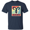 Image of Aries Star Sign Astrology Unisex Standard T Shirt