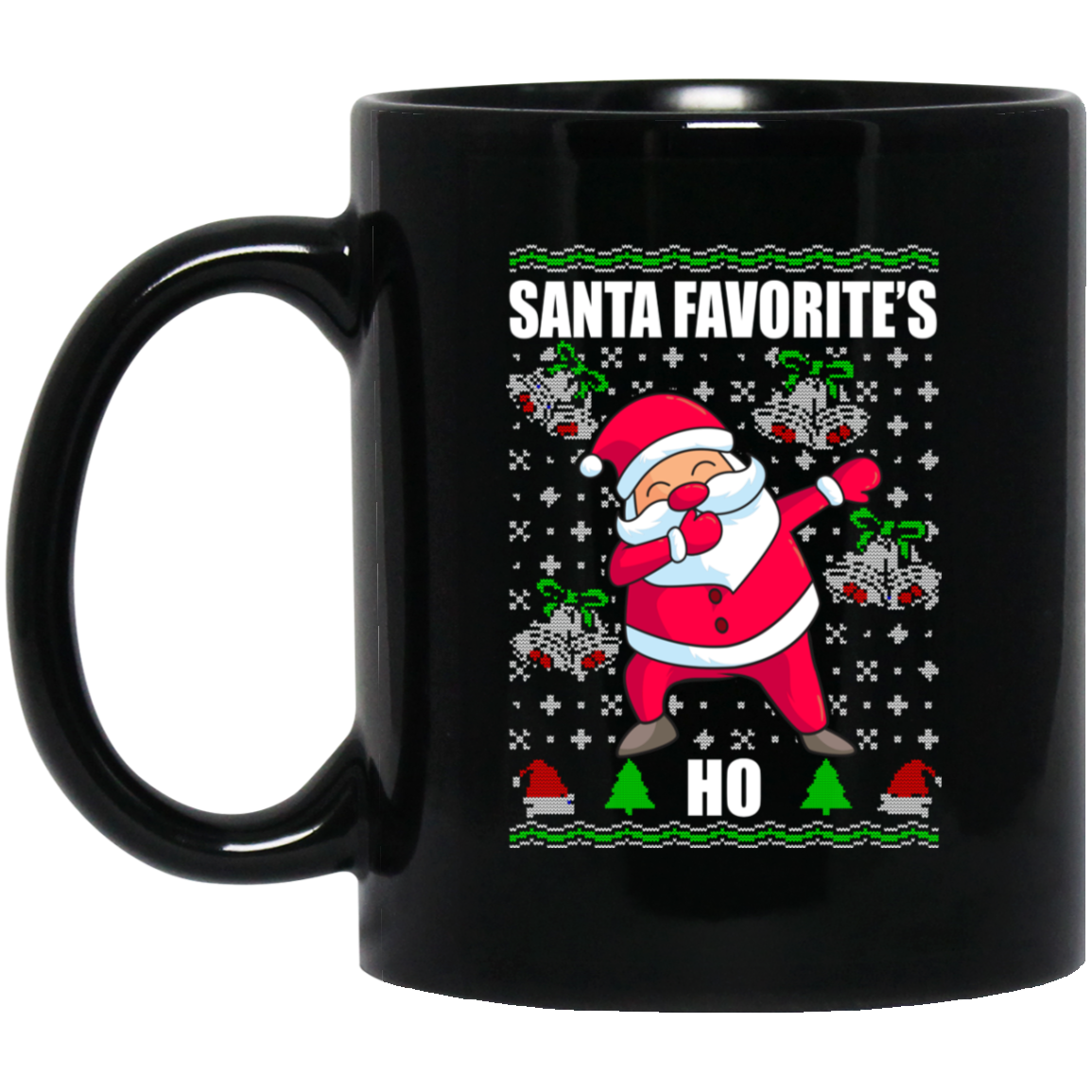 Santa Favorite's Ho Dabbing Santa X-ma T-Shirt