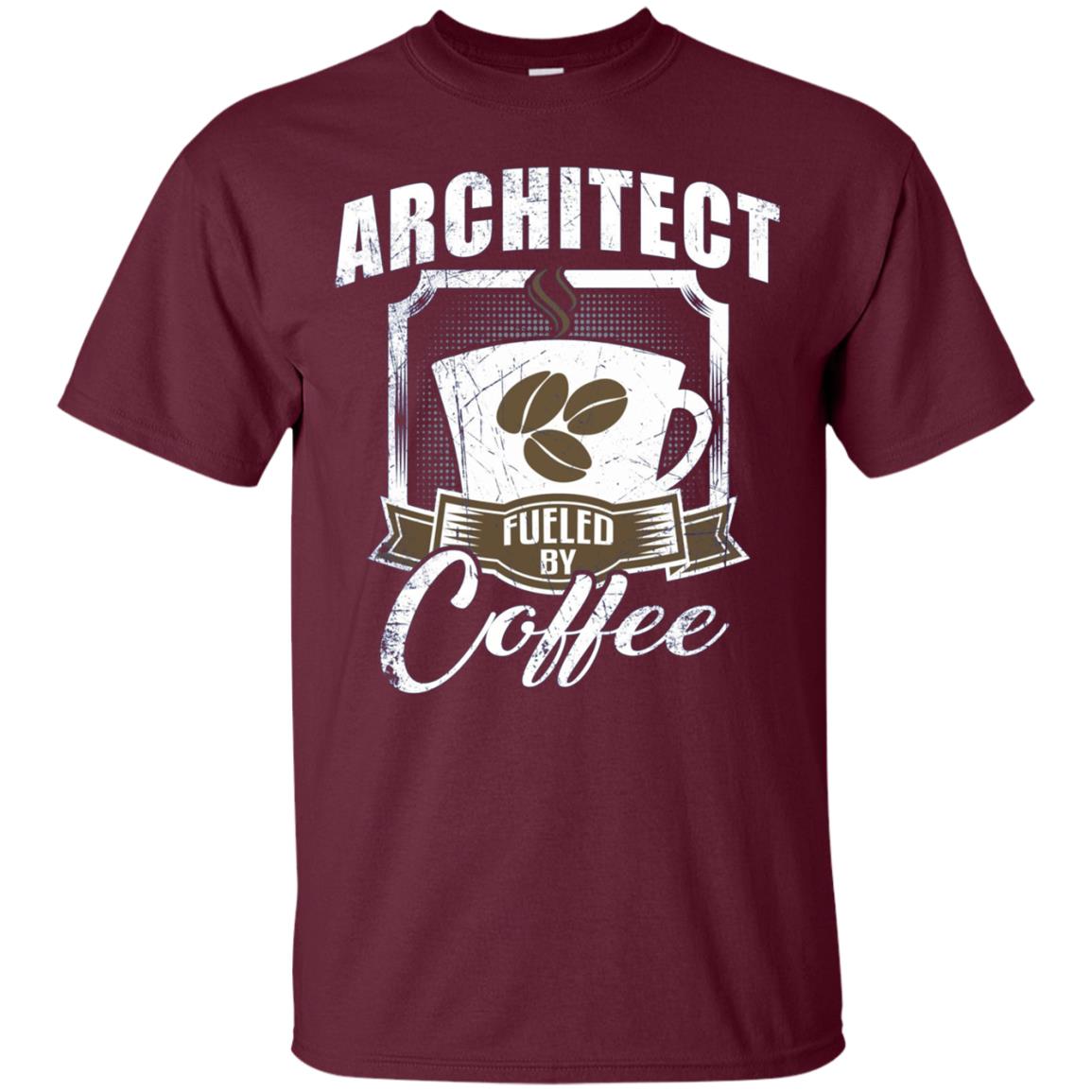 Architect Fueled By Coffee Funny Long Sleeve T-Shirt