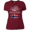 Image of American Grown With Norwegian Roots T-Shirt Norway Tee