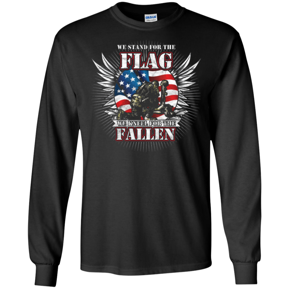 'We Stand For The Flag, We Kneel For The Fallen' Shirt