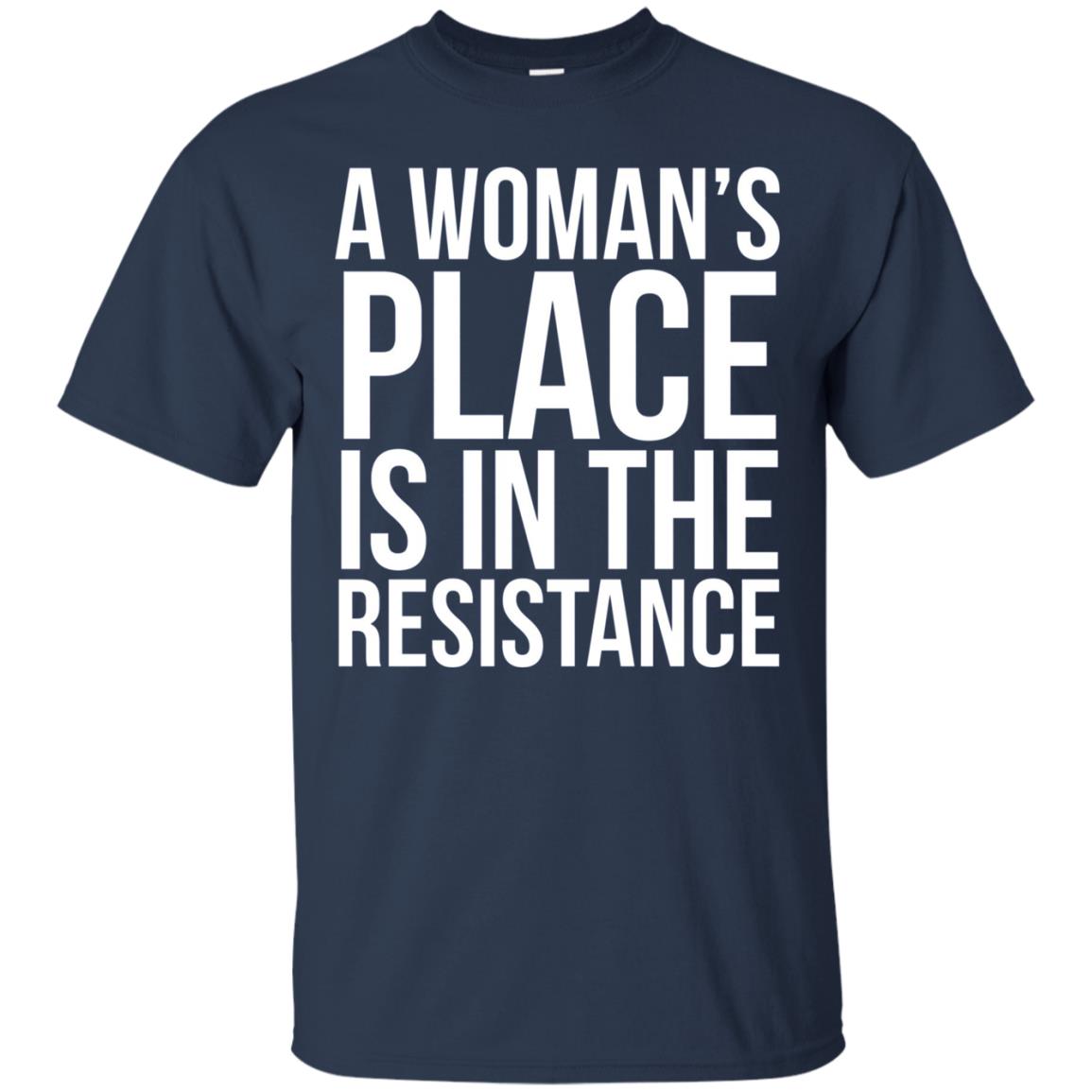 A Womans Place Is In The Resistance Long Sleeve T-Shirt