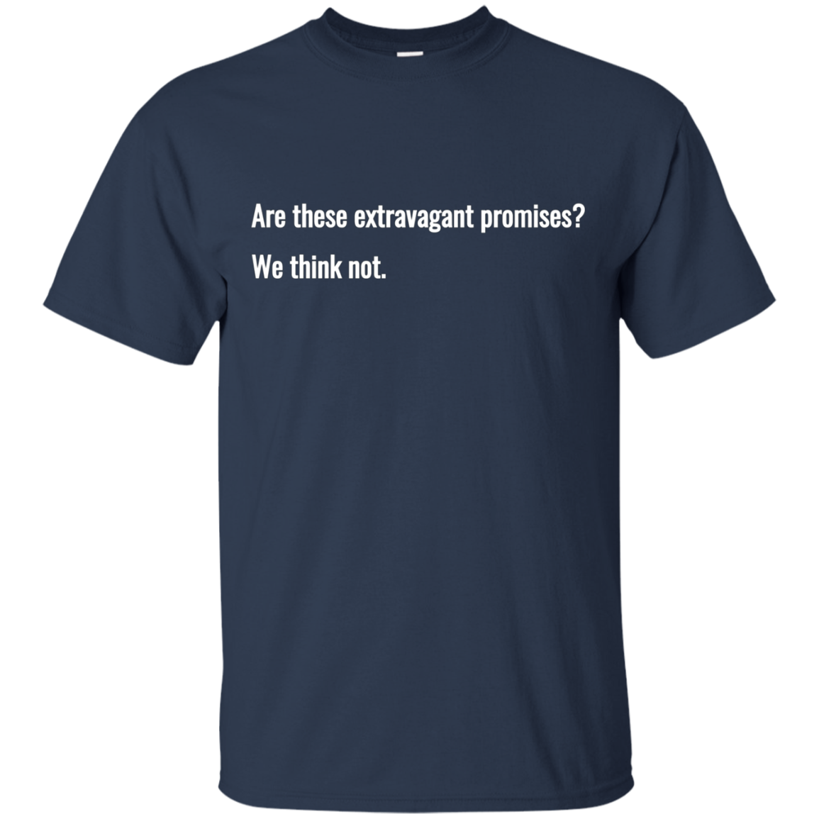 Are these extravagant promises? We think not. T Shirt