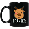 Image of Santa Reindeer Prancer T-Shirt Christmas Group Costume Tee