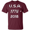 Image of America Independence Day Freedom 4th July Apparel T-Shirt
