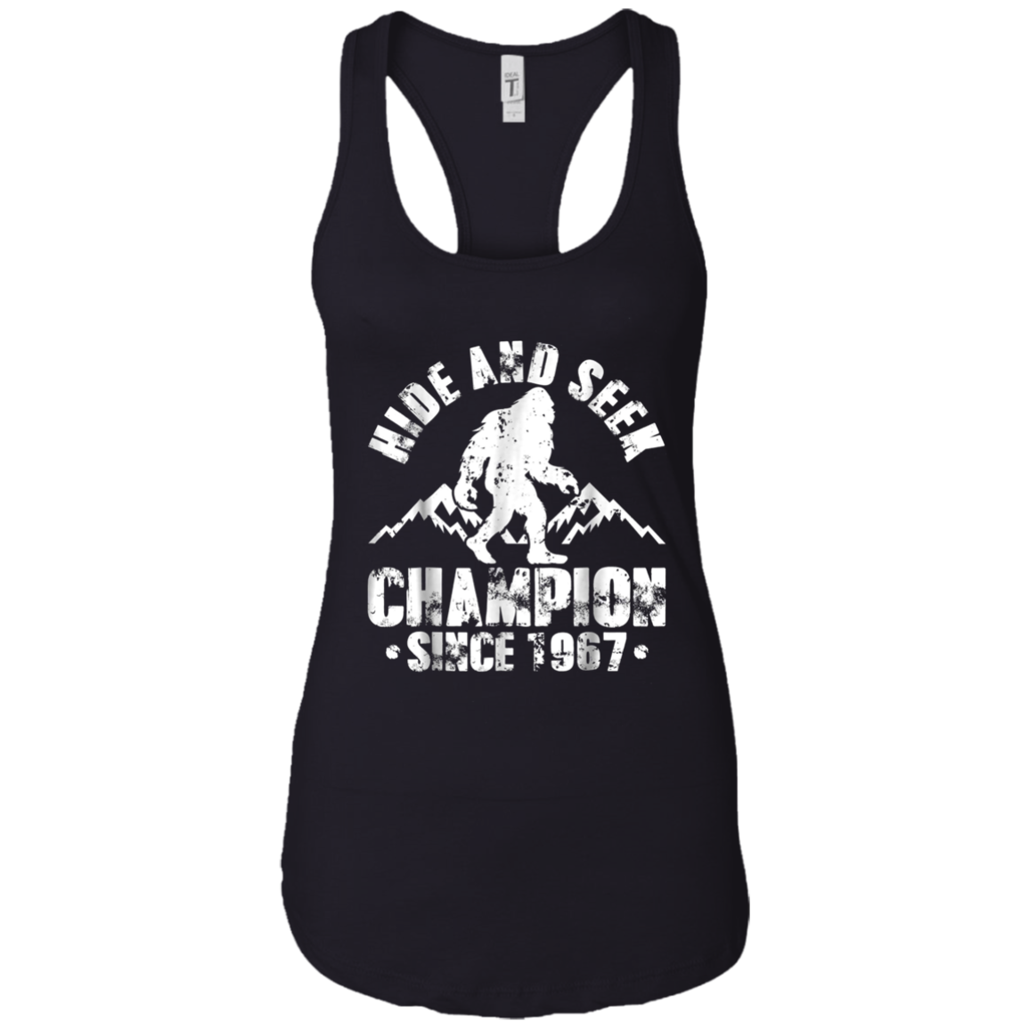 Bigfoot Yeti Hide and Seek 1967 Champion Sasquatch T Shirt