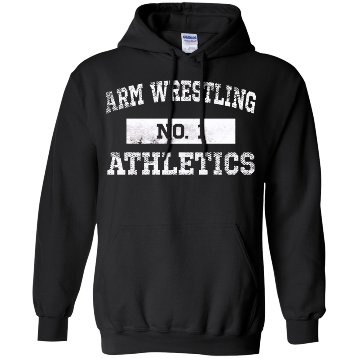 Arm Wrestling Athletics T Shirt No. 1 Distressed