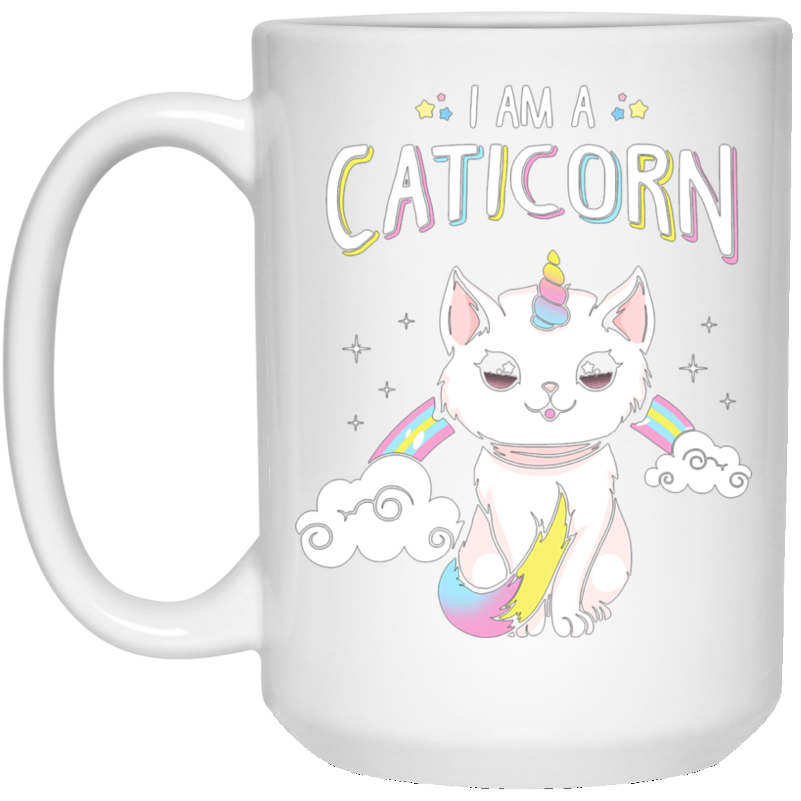 am a Caticorn Shirt Not a cat not a UNicorn Long Sleeve