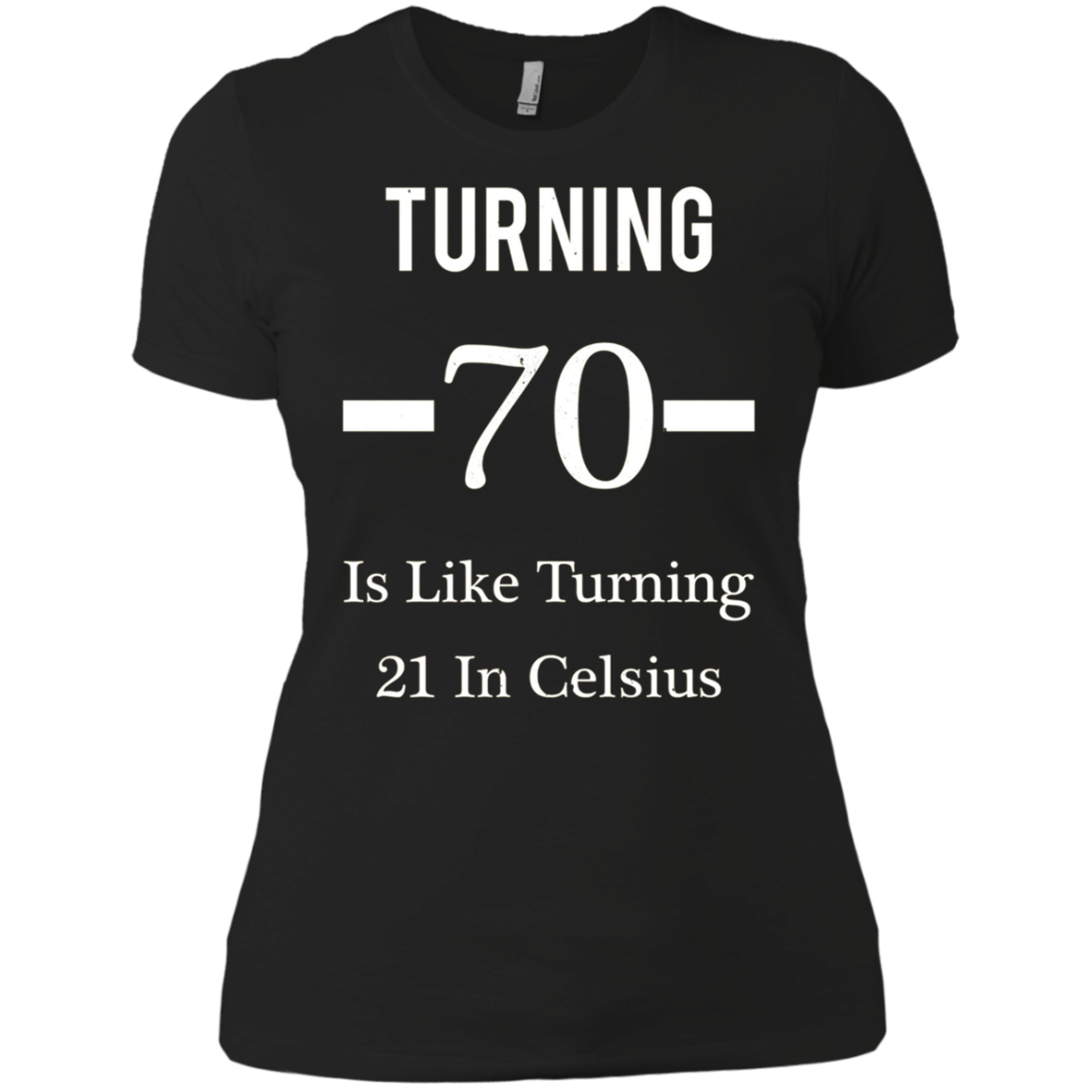 Funny Happy 70th Birthday T-Shirt for Men or Women