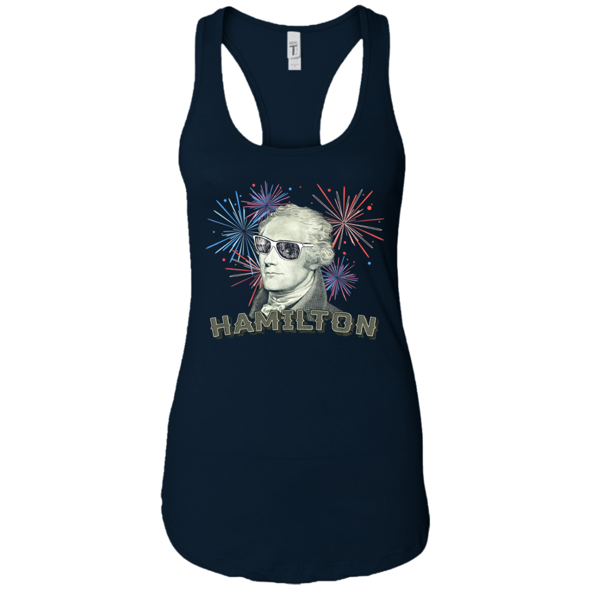 Alexander Hamilton Sunglasses Fireworks HIstory T Shirt